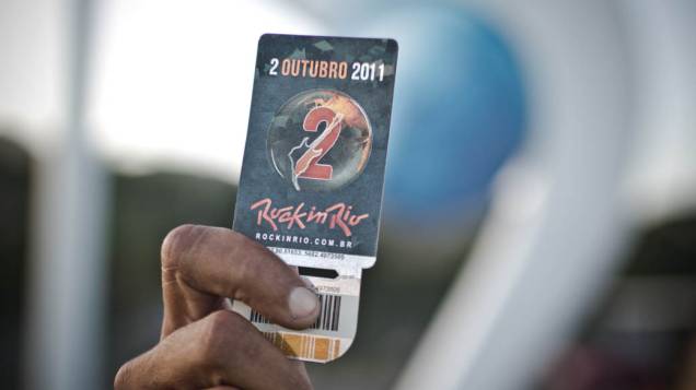 Homem consegue comprar ingresso para o último dia do Rock in Rio