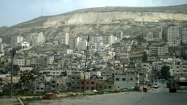 Vista da cidade de Nablus, no norte da Cisjordânia