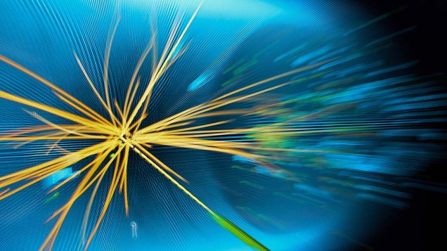Centro de pesquisas divulga imagem que mostra partícula que pode ser o procurado Bóson de Higgs, a partícula de Deus
