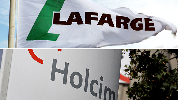 Acionistas da Lafarge receberão uma ação da Holcim para cada papel da Lafarge que possuírem