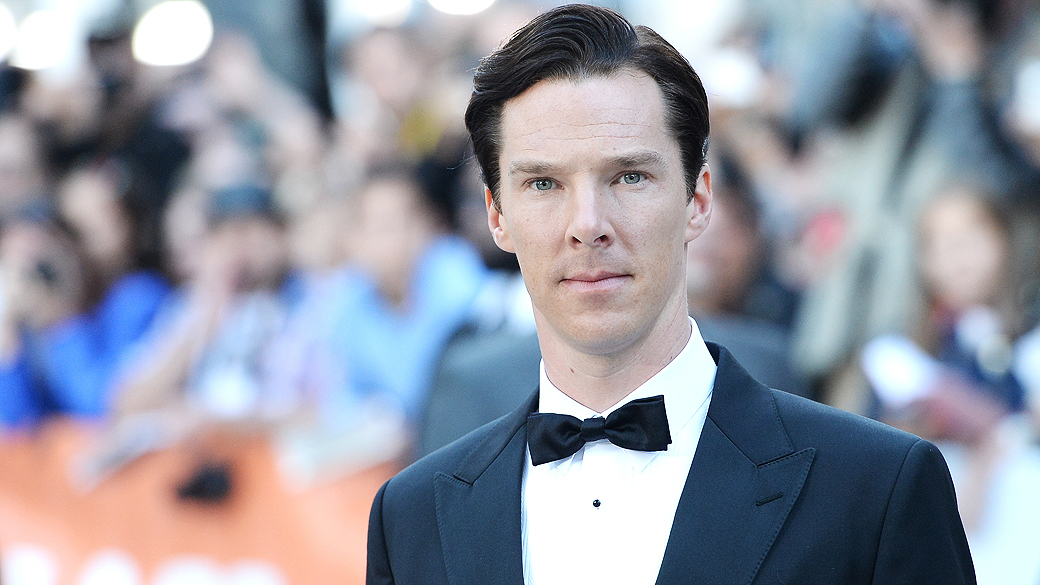 Benedict Cumberbatch chega para a exibição do filme 'The Fifth Estate' no 38º Festival Internacional de Cinema de Toronto