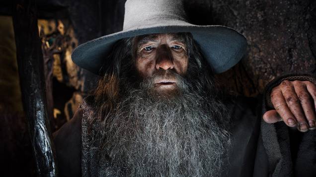 O mago Gandalf (Ian McKellen) em cena do filme O Hobbit - A Desolação de Smaug