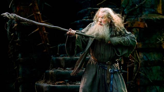 O mago Gandalf (Ian McKellen) em cena do filme O Hobbit - A Desolação de Smaug