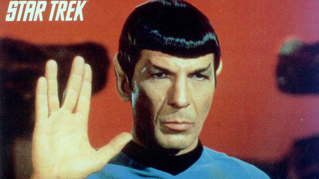 'Mr. Spock', personagem de Leonard Nimoy em 'Jornada nas Estrelas'