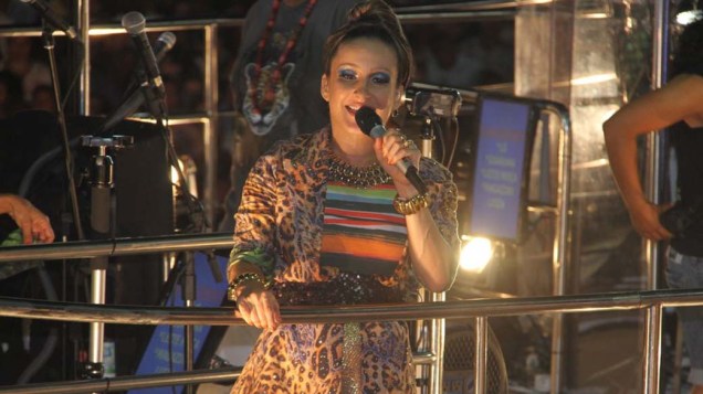 Claudia Leitte no carnaval de Salvador, em 20/02/2012