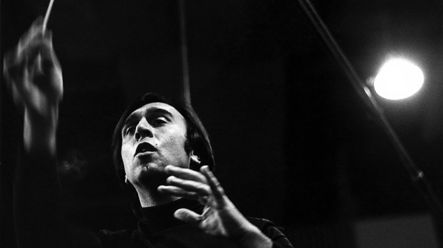 O maestro italiano Claudio Abbado, em 1970
