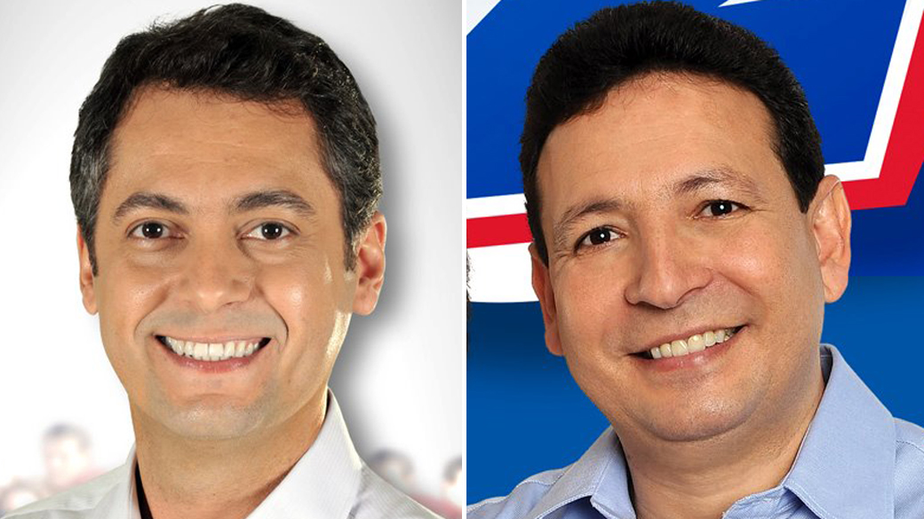 Clécio (PSOL) e Roberto Goes (PDT), candidatos a prefeito em Macapá (AP)