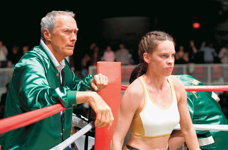 clint-eastwood-10-original.jpeg Menina de Ouro, dirigido pelo cineasta, ganhou quatro Oscar em 2005, entre eles, o de Melhor Filme.