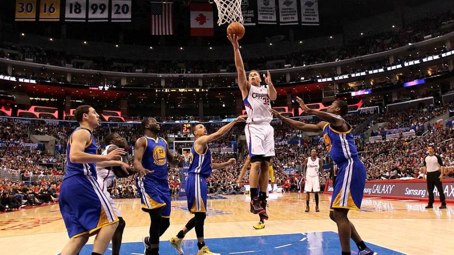 Dentro de quadra, Blake Griffin foi um dos destaques da vitória dos Clippers