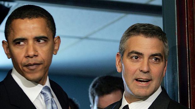 Barack Obama e George Clooney