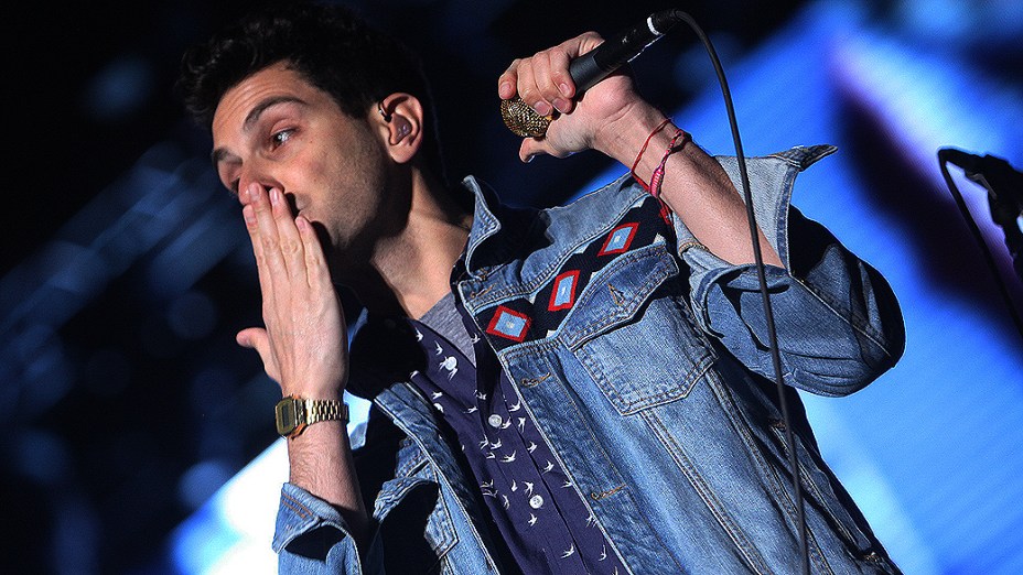Cobra Starship durante Pop Music Festival na arena Anhembi