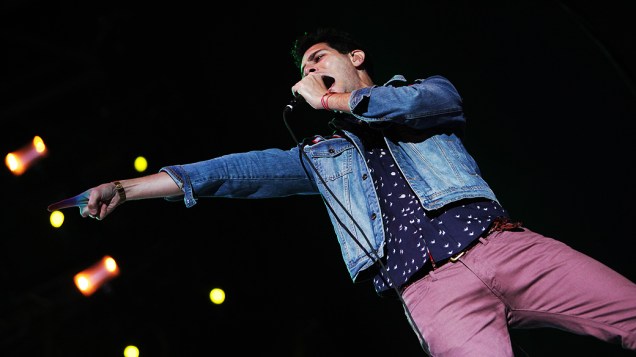 Cobra Starship durante Pop Music Festival na arena Anhembi