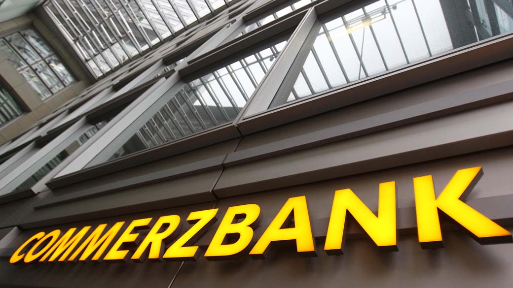 Fachada do banco Commerzbank, na Alemanha
