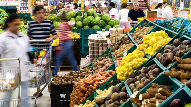 Compras em supermercado