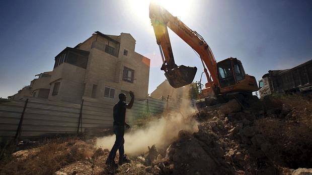 Construção é retomada na Cisjordânia