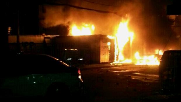 Contêineres da UPP de Manguinhos foram incendiados