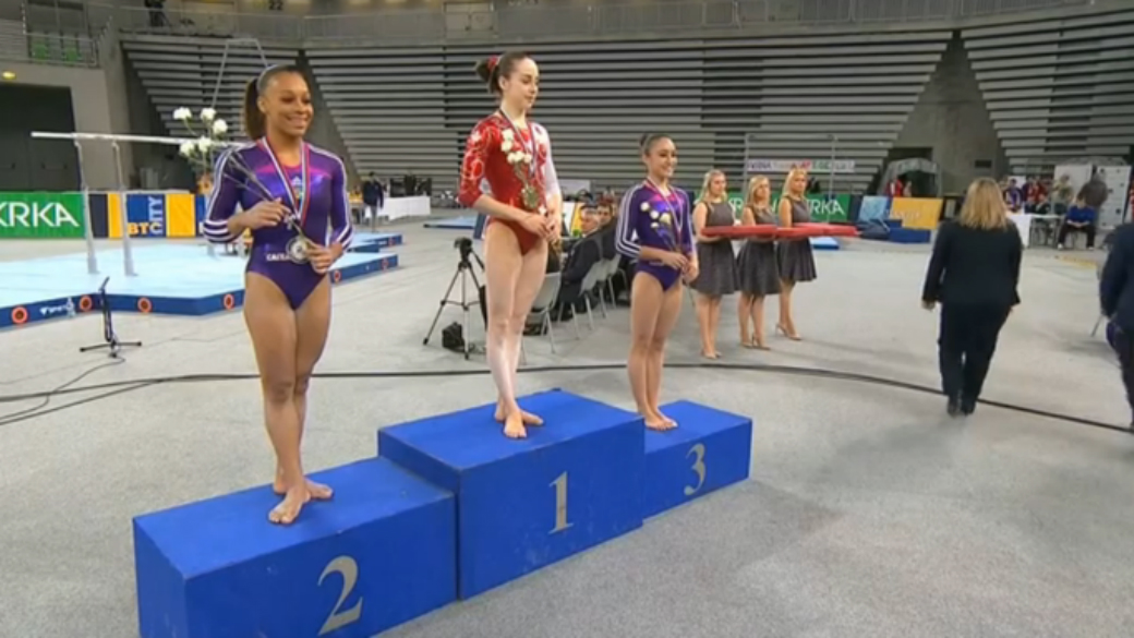 Copa do Mundo de Ginástica - Brasil leva prata e bronze na trave