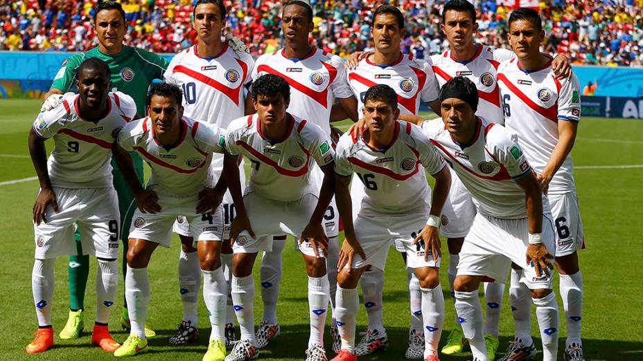 Seleção da Costa Rica, em Recife