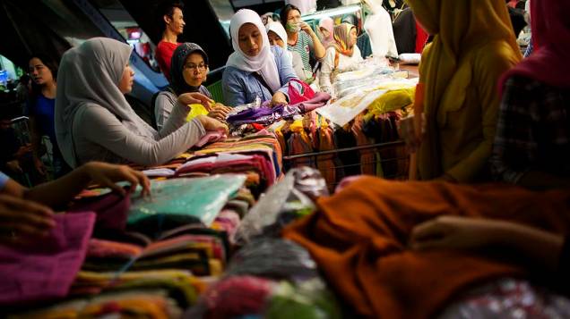 Uma das principais indústrias da Indonésia é a textil