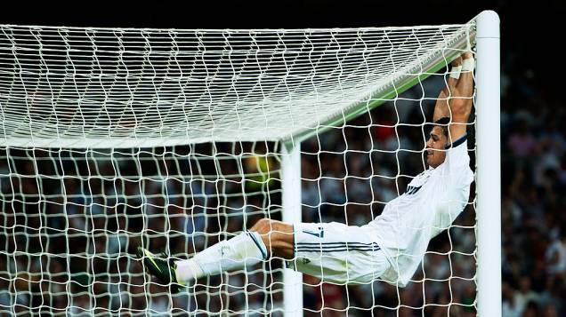 Cristiano Ronaldo, durante a partida contra o Barcelona