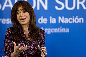 Cristina Kirchner, presidente da Argentina