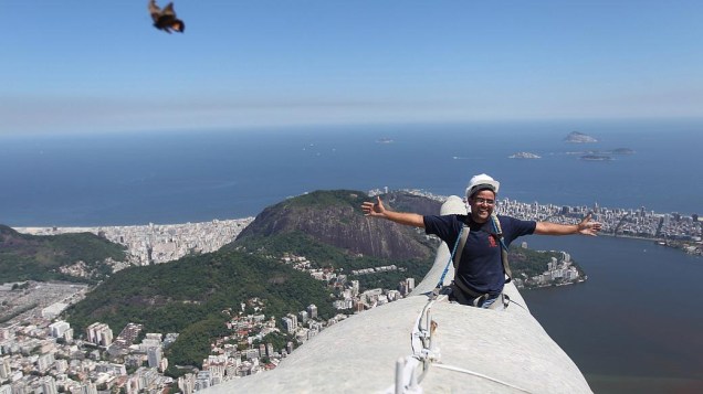 Cristo Redentor passa por reforma no Rio