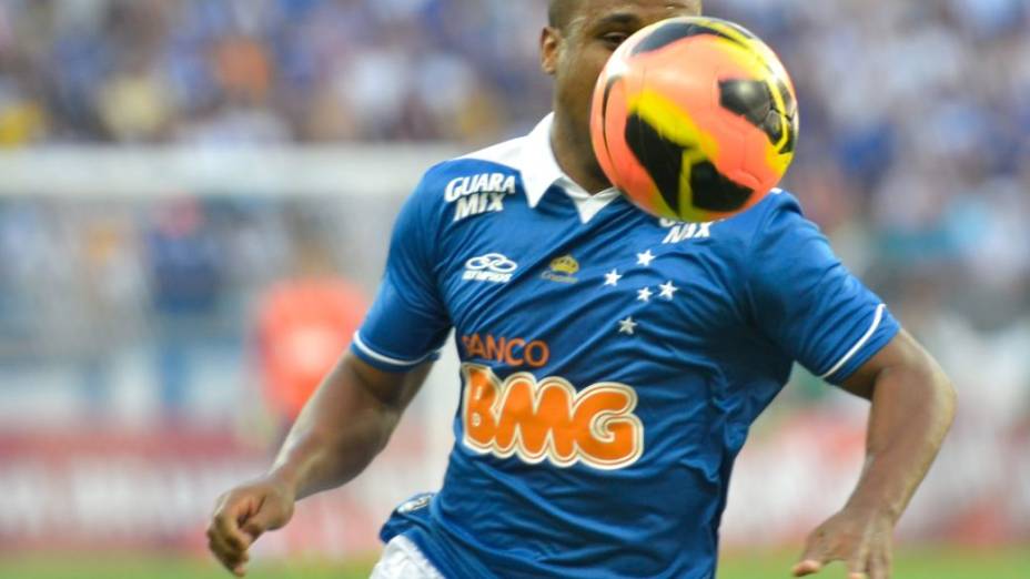 Borges no jogo entre Cruzeiro e Flamengo, pelo Brasileirão 2013