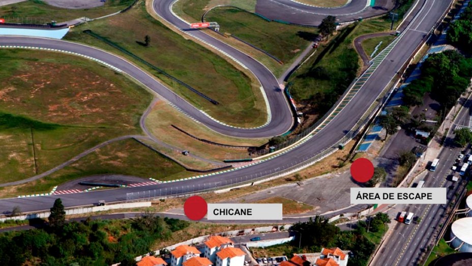 Novo projeto para a curva do café no autódromo de Interlagos