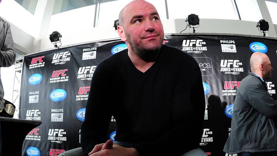 Dana White, presidente do UFC, em evento promocional