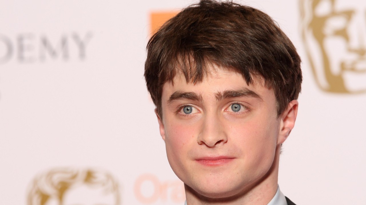 Daniel Radcliffe, o ator inglês que interpreta o bruxo Harry Potter: problemas com alcoolismo até agosto do ano passado