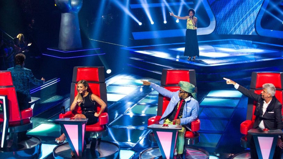 Daniel samba para candidata no The Voice Brasil