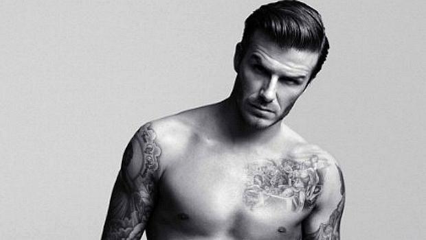 David Beckham em campanha de roupas íntimas