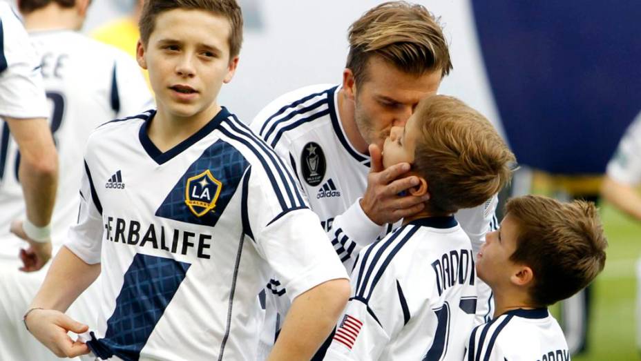 David Beckham se despediu do Los Angeles Galaxy sendo bicampeão da MLS Cup