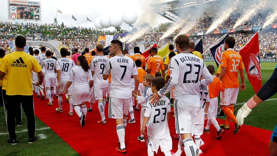 David Beckham se despediu do Los Angeles Galaxy sendo bicampeão da MLS Cup