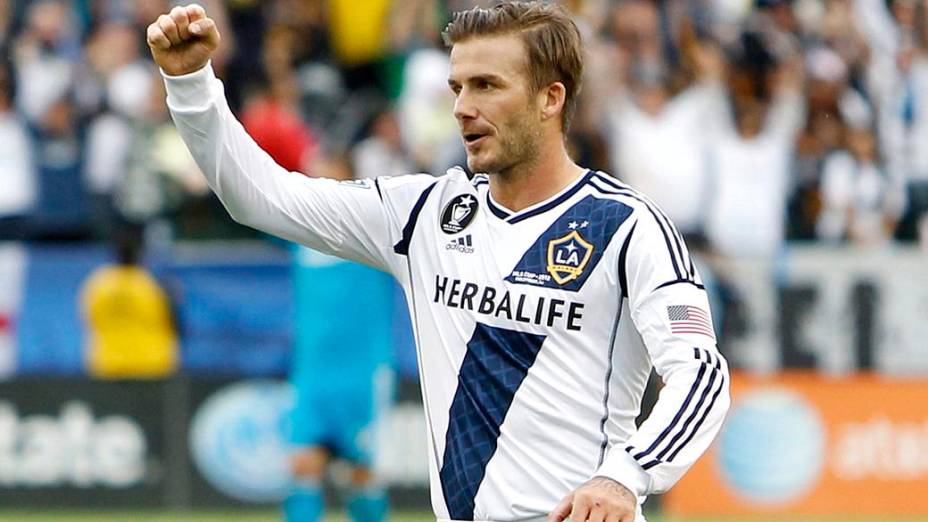 David Beckham se despediu do Los Angeles Galaxy sendo bicampeão da MLS Cup