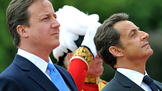 David Cameron e Nicolas Sarkozy