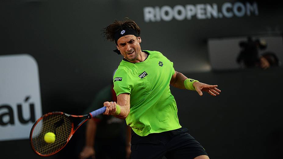 David Ferrer no Rio Open 2014