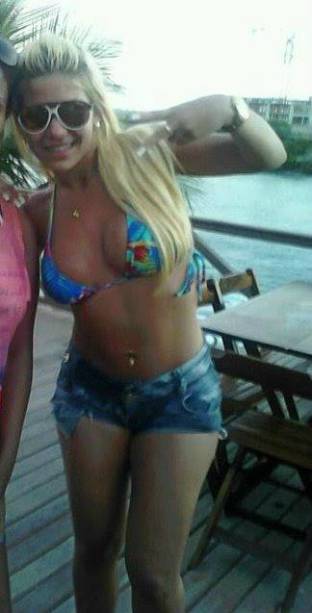 Dayana, mulher do traficante Menor P.