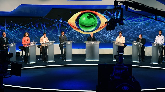 Debate dos presidenciáveis promovido pela Rede Bandeirantes, em 26/08/2014