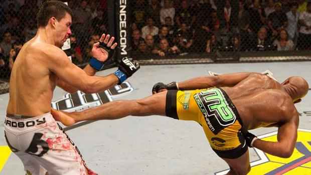 Demian Maia perdeu para Anderson Silva no UFC 112, em 2010