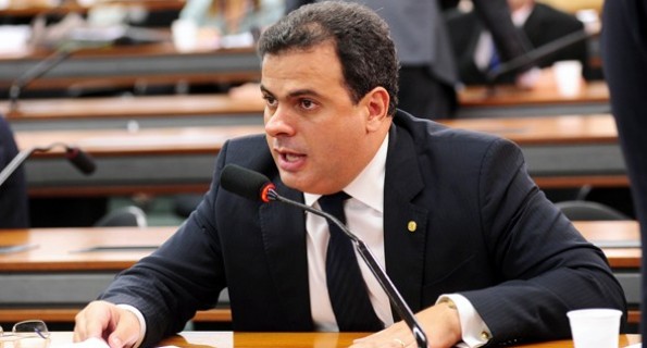 O deputado federal João Bacelar (PR-BA), aliado do presidente afastado da Câmara dos Deputados, Eduardo Cunha (PMDB-RJ)