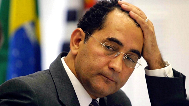 O deputado federal João Paulo Cunha (PT-SP) em 2003, quando presidia a Câmara