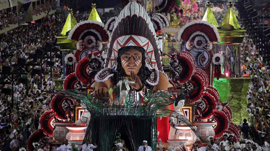 Desfile da Mangueira, no Rio de Janeiro