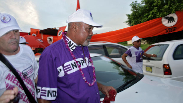 O ex-ditador Desi Bouterse, novo presidente do Suriname: extensa ficha criminal e ótimas relações com Hugo Chávez