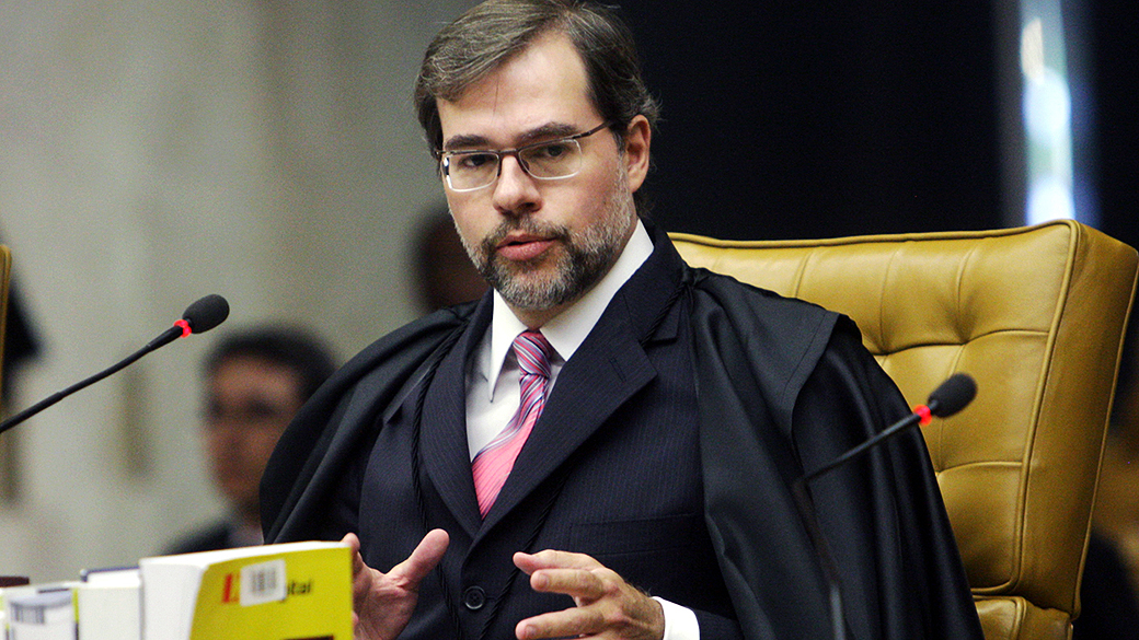 O presidente do TSE, ministro José Antonio Dias Toffoli