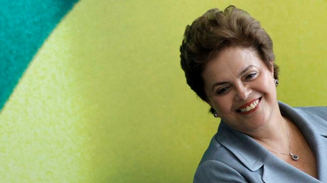 A presidente eleita, Dilma Rousseff, participa da cerimônia de balanço dos oito anos de Lula na presidência, em Brasília – 15/12/2010
