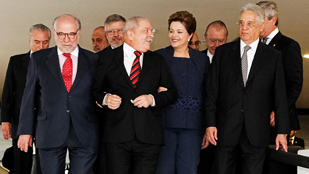 Presidente Dilma Rousseff durante cerimônia de Instalação da Comissão Nacional da Verdade, no Palácio do Planalto