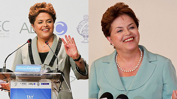 Dilma e seus paletós - que não são de Alexandre Herchcovitch (Foto: Robert Stuckert Filho/Divulgação)