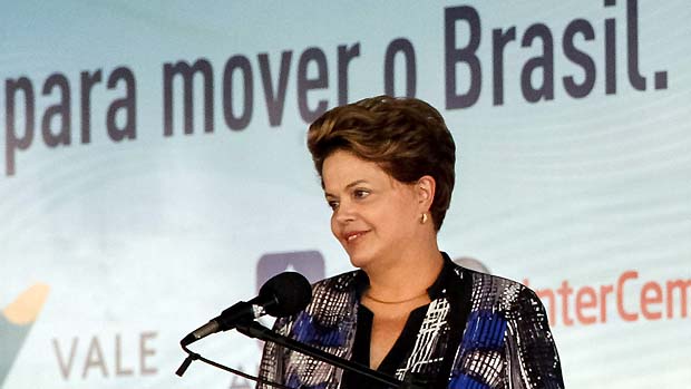 Dilma Rousseff na inauguração da usina de Estreito, no Maranhão