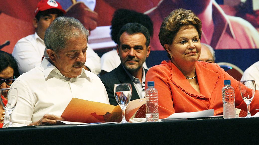 Encontro político entre a presidente Dilma, o ex presidente Luiz Inácio Lula da Silva em Salvador (BA)